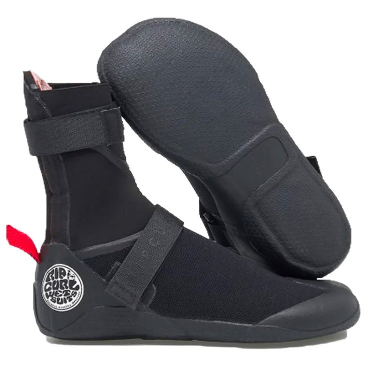 Rip Curl Bottillons néoprène Flashbomb 5mm Round Toe - Black Profil