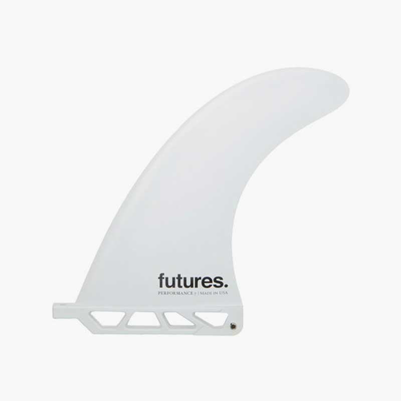 Futures Fins Ailerons Longboard - Dérive Single/Longboard Performance 7" Thermotech Profil