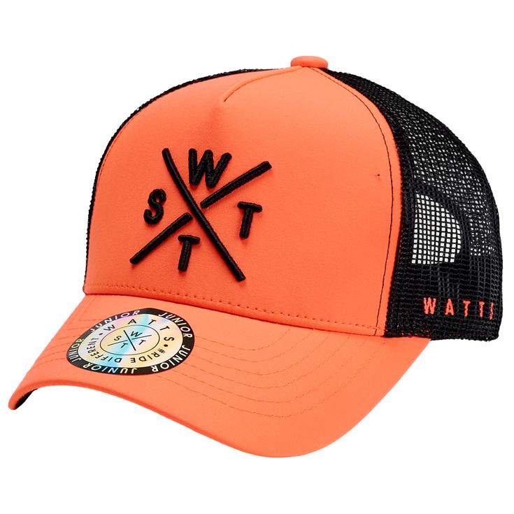 Watts Casquettes 2R-Tribe Junior Cap Solid Fluo Orange Présentation