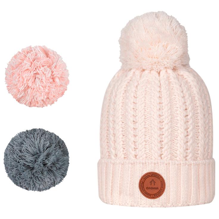 Cabaia Bonnet Moscow Mule Beanie Light Cream Présentation