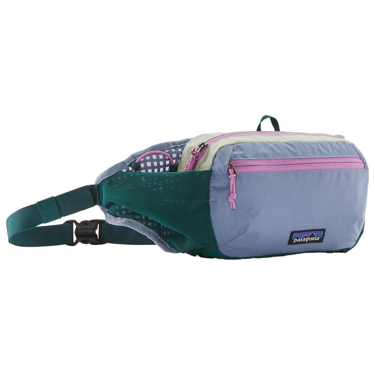 Patagonia Sac banane Terravia Hip Pack Patchwork Barnacle Blue Présentation