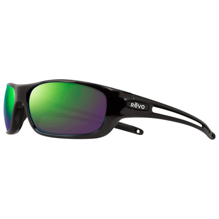 Revo Lunettes de soleil Coast Matte Black Serilium Dark Green Polarized Présentation