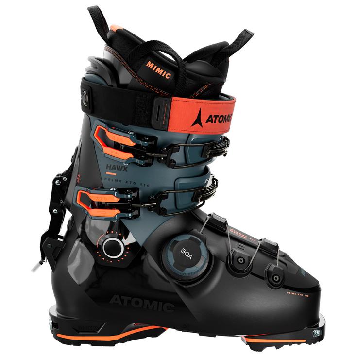 Atomic Chaussures de Ski Hawx Prime Xtd 110 Boa Black Storm Orange Devant