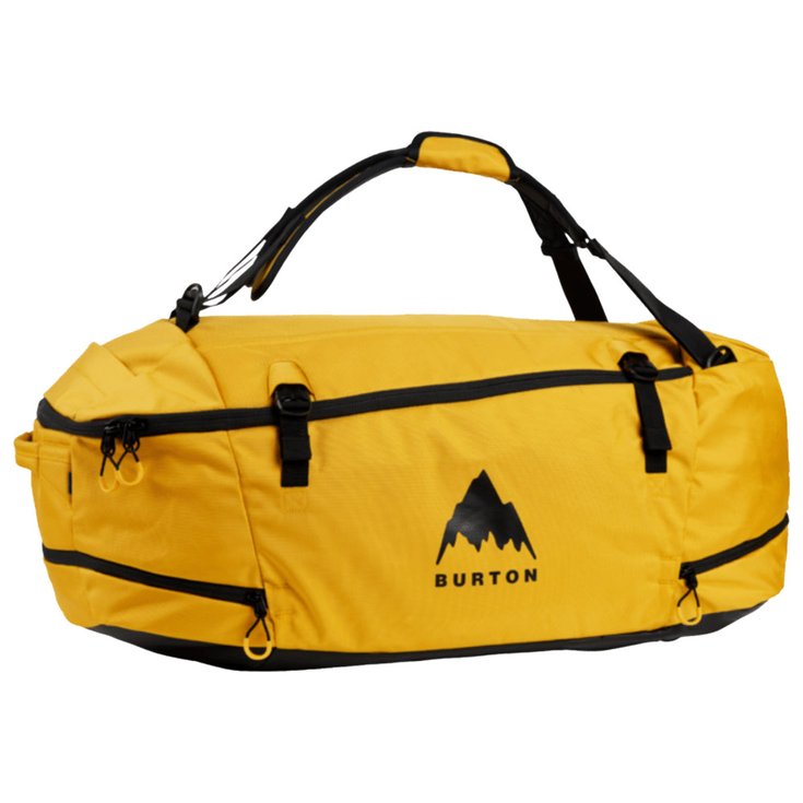 Burton Duffel Multipath 90L Large Duffel Bag Goldenrod Présentation