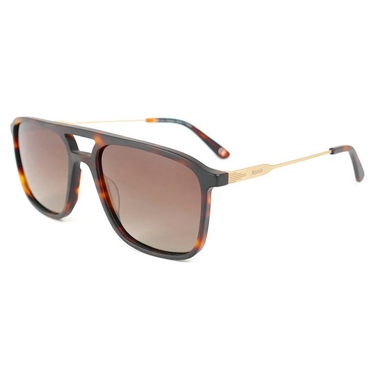 Binocle Eyewear Lunettes de soleil Milano Gold Tortoise Brown Polarized Présentation