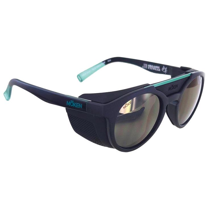 Moken Vision Lunettes de soleil Hawkins Helias Pro Model Black Green Copper Polarized Présentation