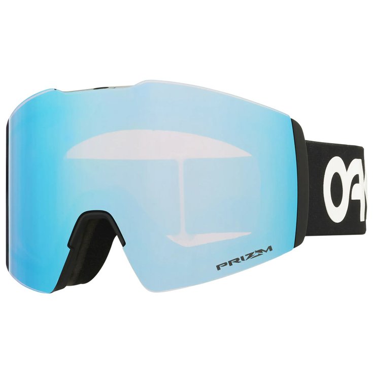 Oakley Masque de Ski Fall Line L Factory Pilot Black Prizm Sapphire Iridium Présentation