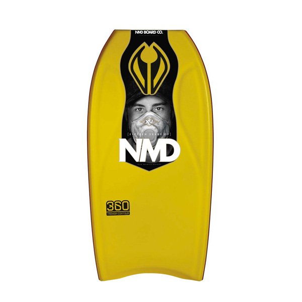 Nmd Board de Bodyboard NMD 360 PE HD - Yellow Dessus