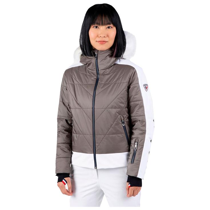 Rossignol Blouson Ski W Ventina Bomber Silver Présentation