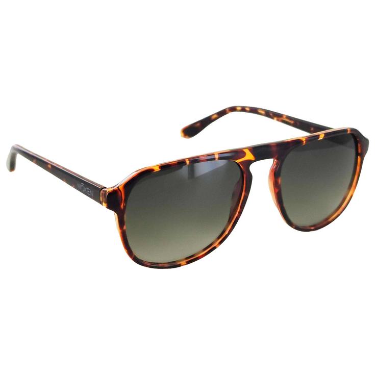 Moken Vision Lunettes de soleil Big Dude Tortoise Green Cat.3 Gradient Polarized Présentation