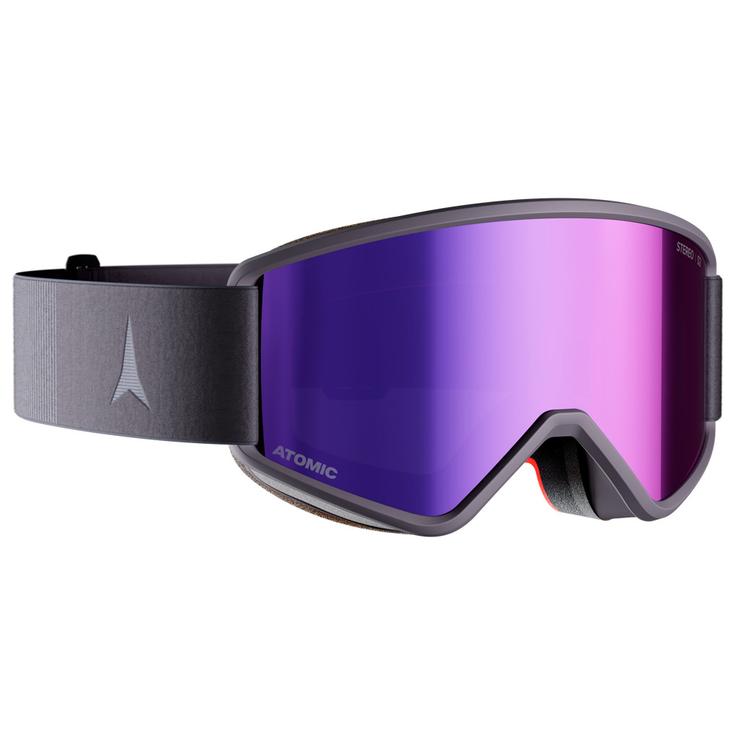 Atomic Masque de Ski Savor M Stereo Iron Ore Purple Présentation