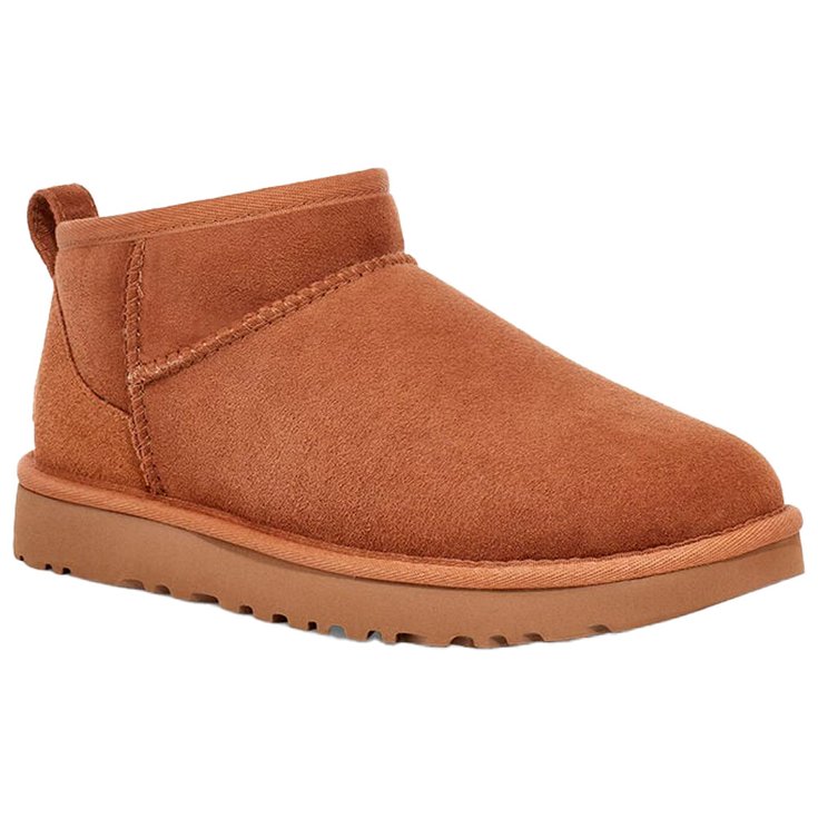UGG Chaussures W Classic Ultra Mini Chestnut Présentation