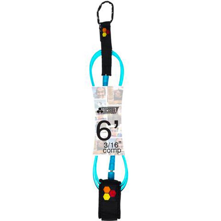 Al Merrick Leash Leash de surf Channels Island Connor O'Leary Comp - Ocean Blue - 6'0" / 183 cm - Sans Côté