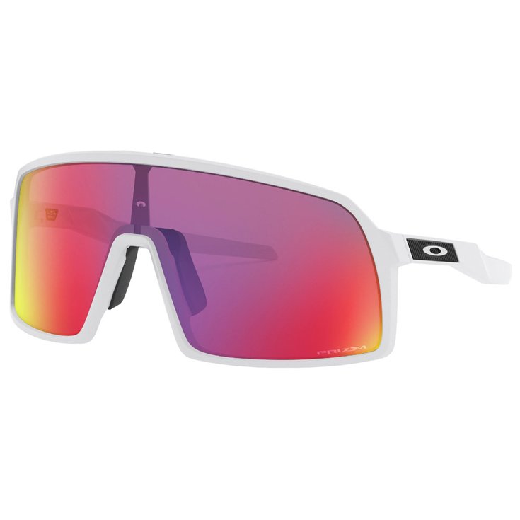 Oakley Lunettes de soleil Sutro S Matte White Prizm Road Présentation