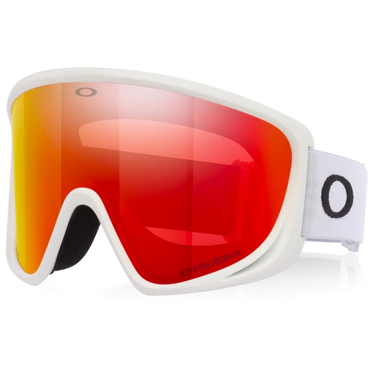 Oakley Masque de Ski Mont Scape L Matte White Prizm Torch Iridium Présentation