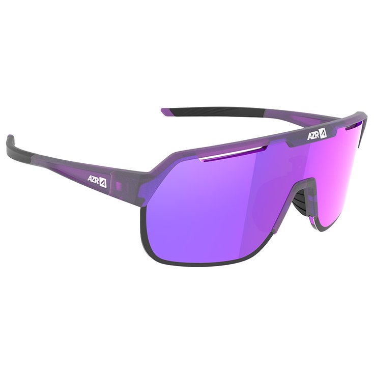 AZR Lunettes de soleil Victory Rx Violette Mate Multicouche Violet Présentation