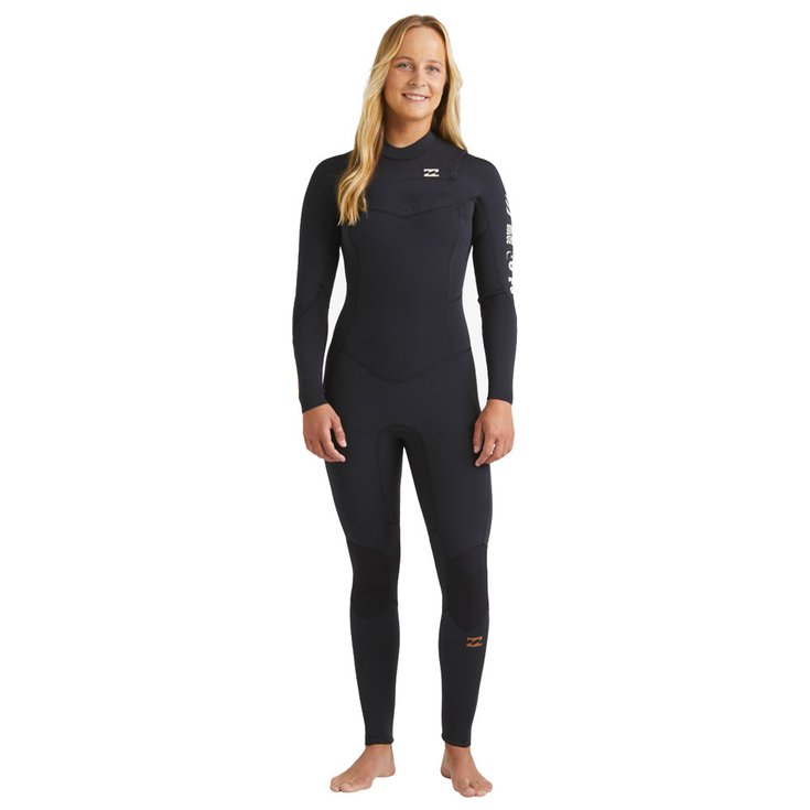 Billabong Combinaison Intégrale Synergy Natural 4/3 Chest Zip Full Night Fall Présentation