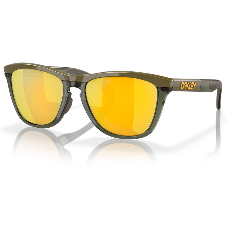 Oakley Lunettes de soleil Frogskins Range Dark Brush Prizm 24k Polarized Présentation