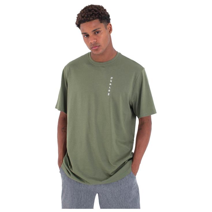 Hurley Tee-shirt Parrot Lad Short Sleeve Malverde Présentation