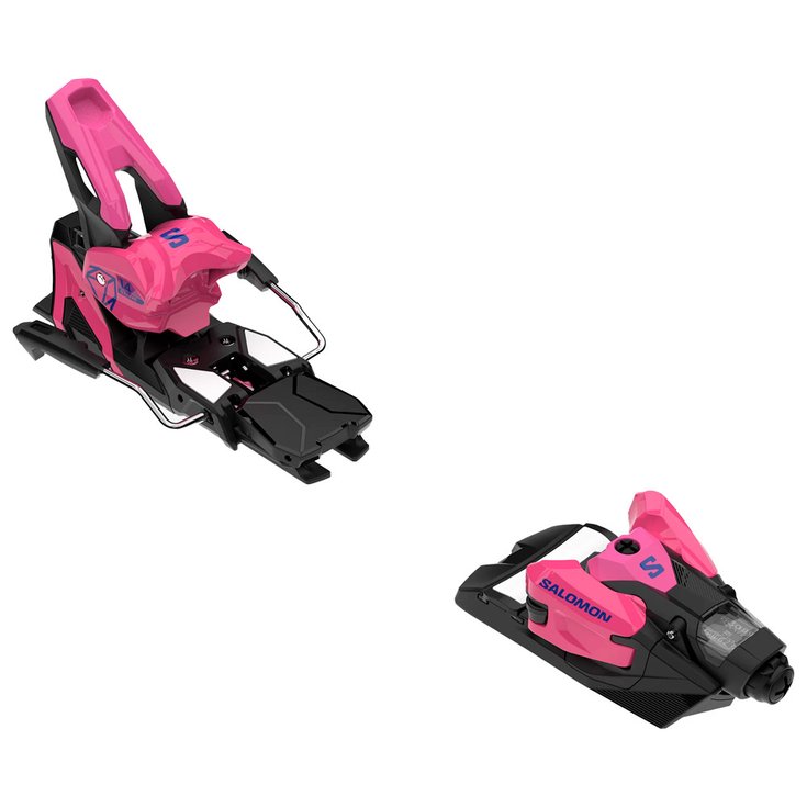 Salomon Fix Ski N Strive 14 Mn Sachet Pink Black Race Blue C115 Présentation