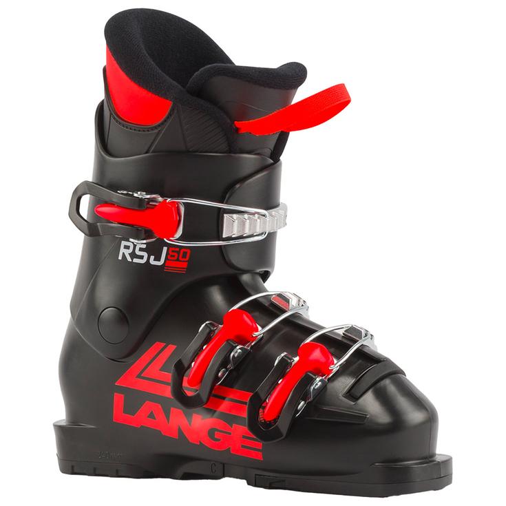 Lange Chaussures de Ski Rsj 50 Black Electric Red Côté