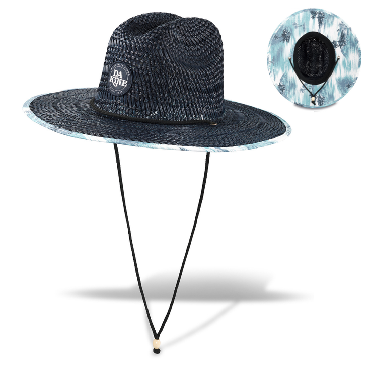 Dakine Chapeaux Pindo Straw Hat - Blue Isle Profil