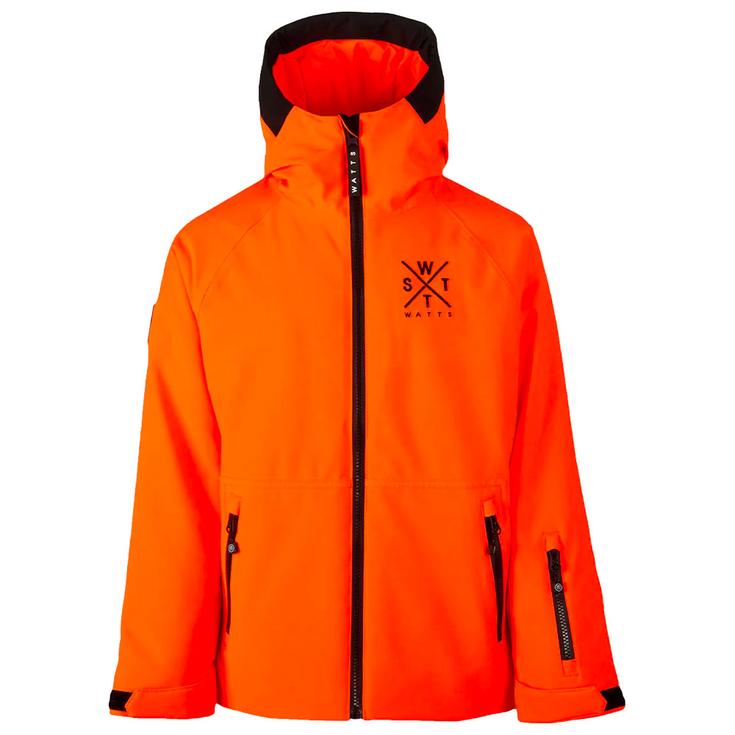 Watts Blouson Ski Arrow Junior Fluo Orange Présentation