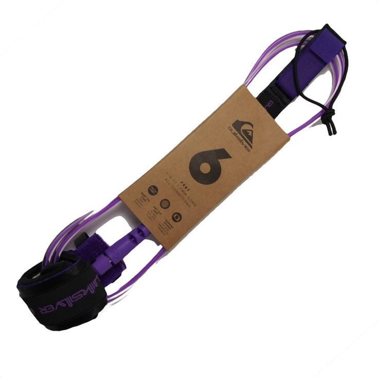 Quiksilver Leash Surf The QS Leash - Black / Violet Présentation