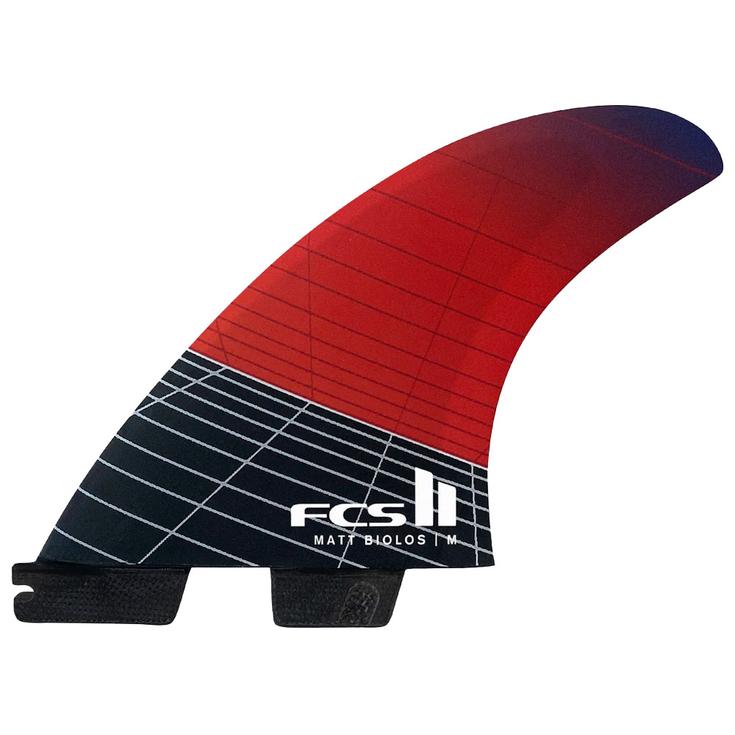 Fcs Ailerons Surf II Matt Biolo PC Carbon Tri - M 