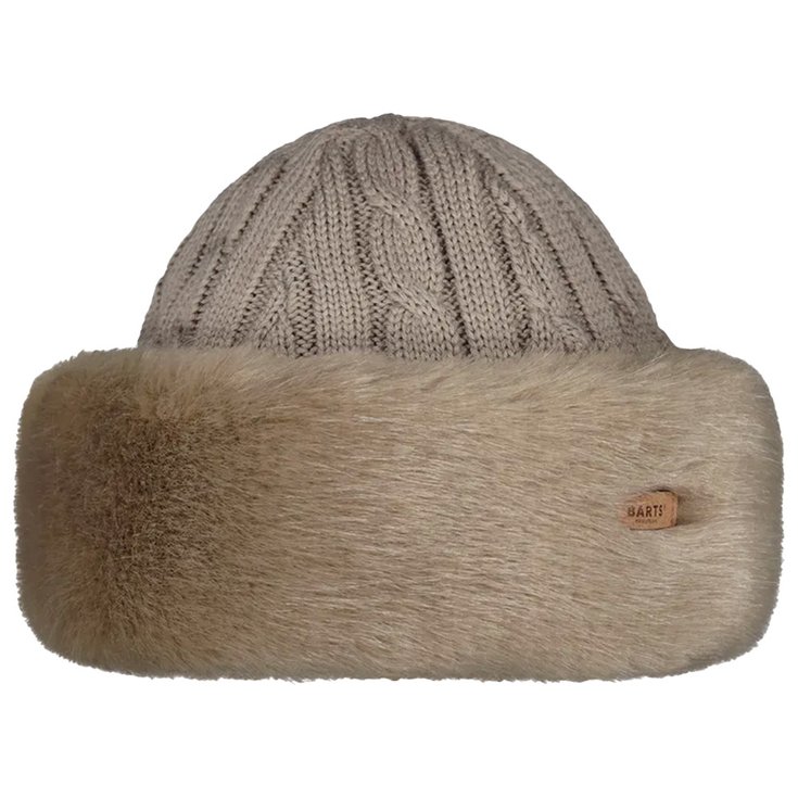 Barts Bonnet Fur Cable Bandhat Pale Amry Présentation