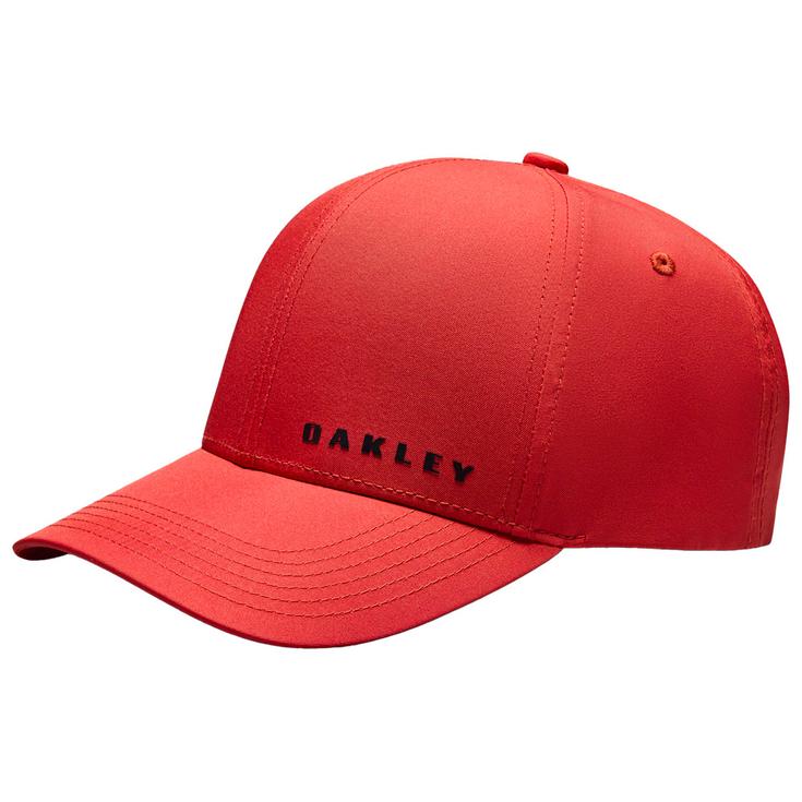 Oakley Casquettes Twill Hat Flame Red Présentation