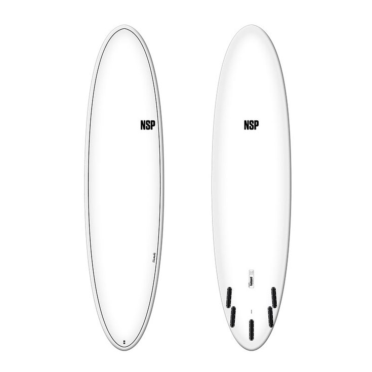 Nsp Board de Surf Element HDT Funboard - White Tint Côté