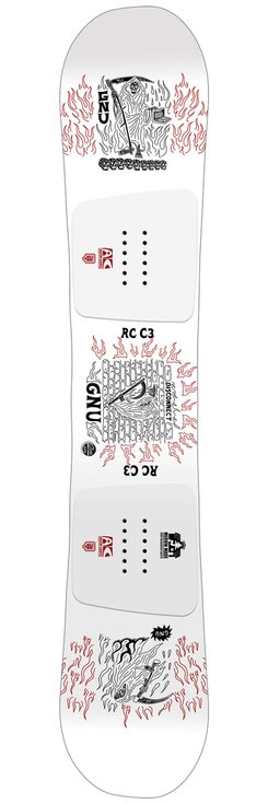 Gnu Planche Snowboard RCC3 Dos