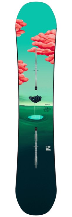 Burton Planche Snowboard Yeasayer Flying V Dos