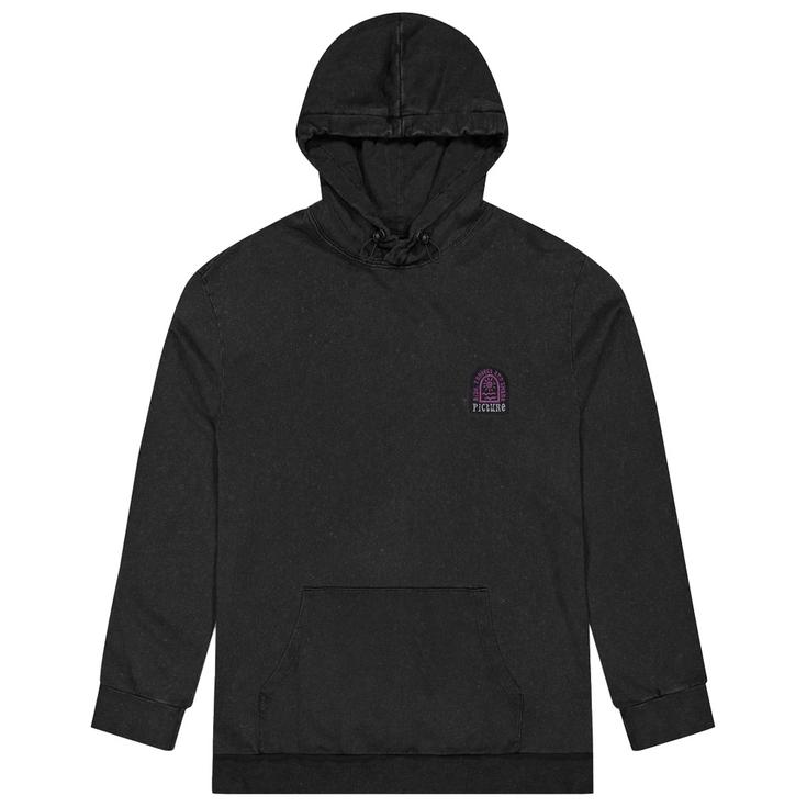 Picture Sweat Picturide Hoodie Black Washed Présentation