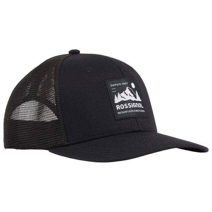 Rossignol Casquettes Mid Crown Trucker Cap Black Présentation
