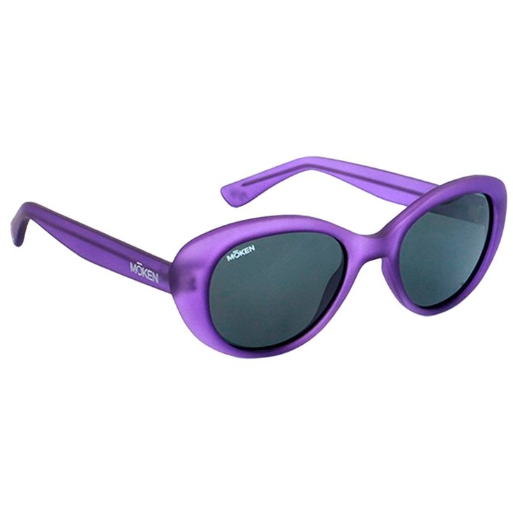 Moken Vision Lunettes de soleil Cheeky Purple Grey Présentation