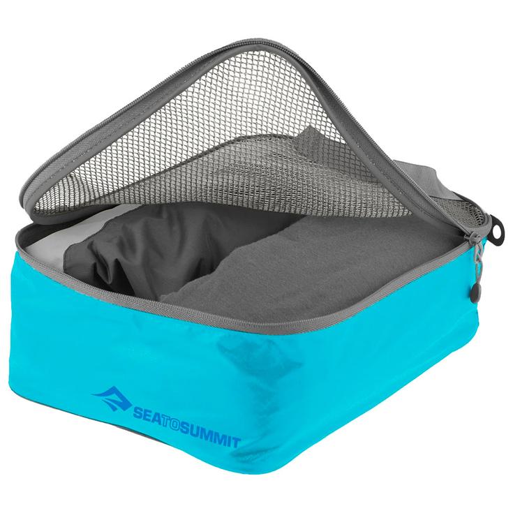 Sea To Summit Housse de rangement Ultra-Sil Garment Mesh Bag Small Blue Atoll Présentation