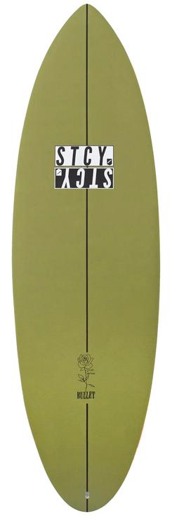 Ocean And Earth Planche Surf Stacey Bullet Epoxy Soft Olive Détail