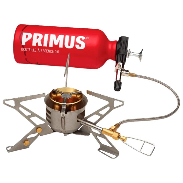 Primus Réchaud Omnifuel Stove with Fuel Bottle & Pouch Présentation