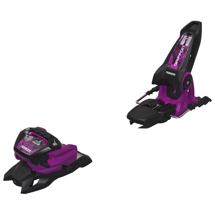 Marker Fix Ski Griffon 13 110mm Black Purple Présentation