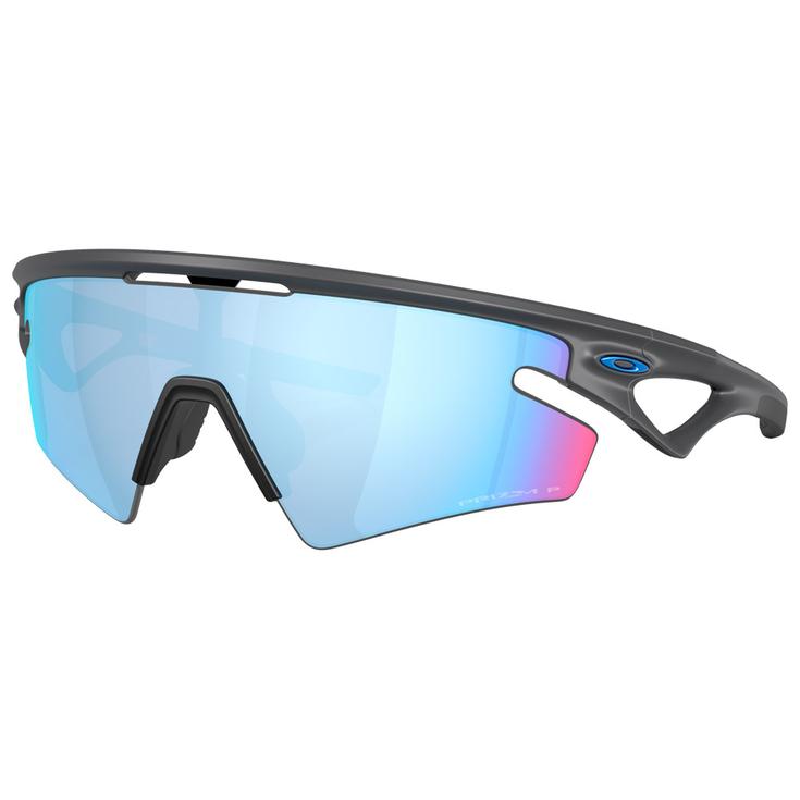 Oakley Lunettes de soleil Sphaera Slash Matte Carbon Prizm Deep Water Polarized Présentation