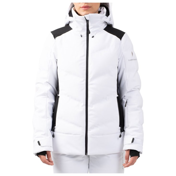 Sun Valley Blouson Ski Kamino Blanc Présentation