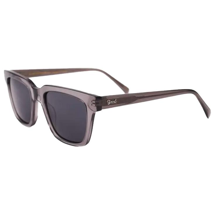 Binocle Eyewear Lunettes de soleil Tokyo Shiny Grey Gradient Grey Polarized Présentation