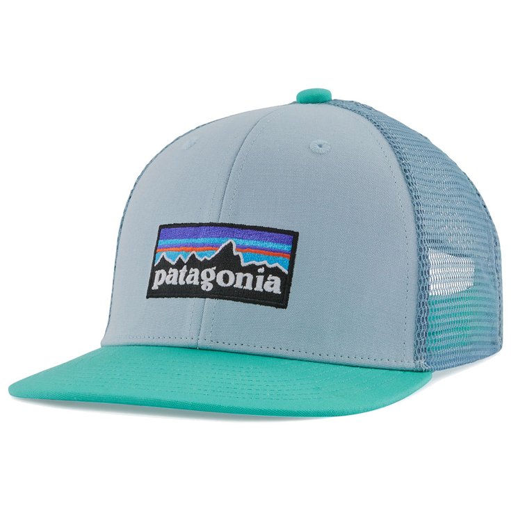Patagonia Casquettes Kid's Trucker Hat Steam Blue Présentation