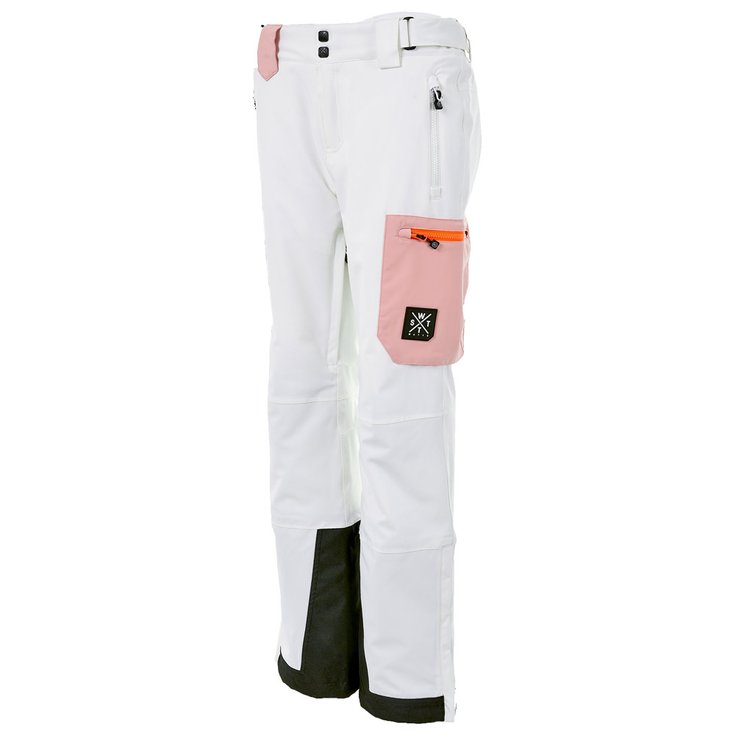Watts Pantalon Ski Elipse White Présentation
