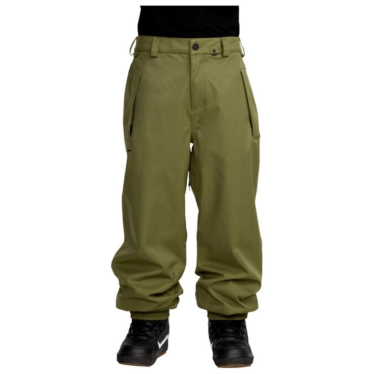 Volcom Pantalon Ski Arthur 20K Pant Dark Olive Présentation