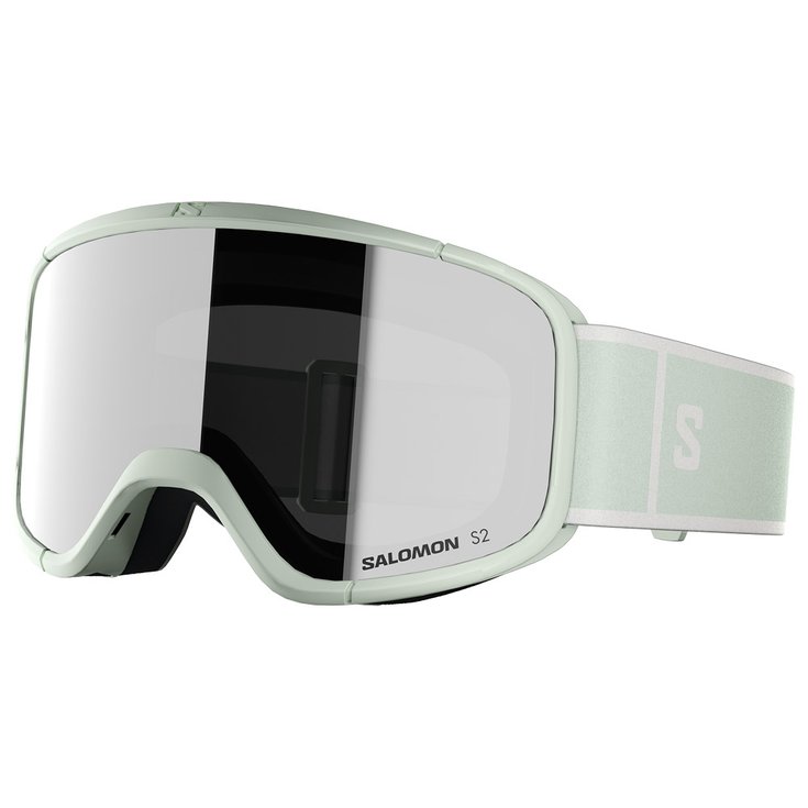 Salomon Masque de Ski Aksium 2.0 S White Moss Multilayer Super White Présentation