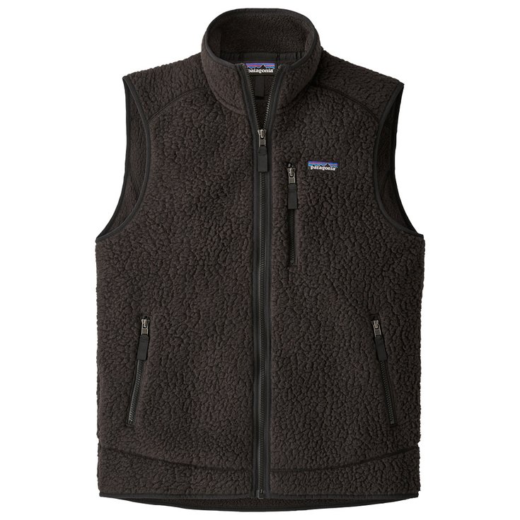 Patagonia Polaire M's Retro Pile Vest Black Présentation