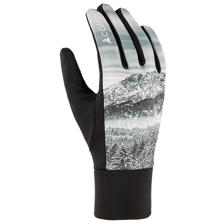 Cairn Gant Warm Touch Gloves Grey Forest Présentation